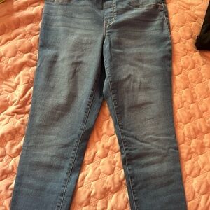 Nine West Blue Skinny Jeans with Stretch (jeggings)